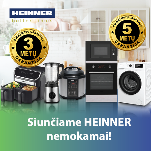 Nemokamas pristatymas HEINNER