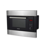 Įmontuojama mikrobangų krosnelė 800W, 23L HMW-23BIXBK HEINNER