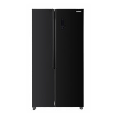 Šaldytuvas dvigubomis durimis No Frost HSBS-HM442NFGBKE++ HEINNER