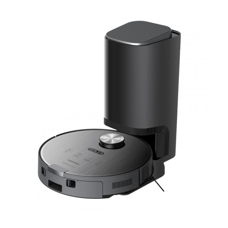 Robotas dulkių siurblys su drėgno valymo f-ja, ir išsivalymo stotele HRVC-MAI52DSBK HEINNER