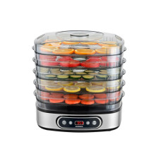 Vaisių ir daržovių džiovintuvas 320–380 W, 18,5 l HFD-K380SSBK HEINNER