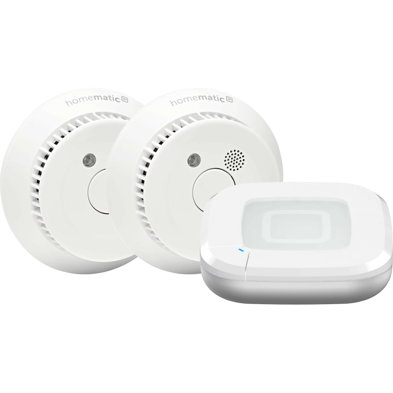 Homematic Ip Smart Home Starter Set Smoke Alarm (HmIP-SK27) (1x Access Point 2, 2x Smoke Alarms)