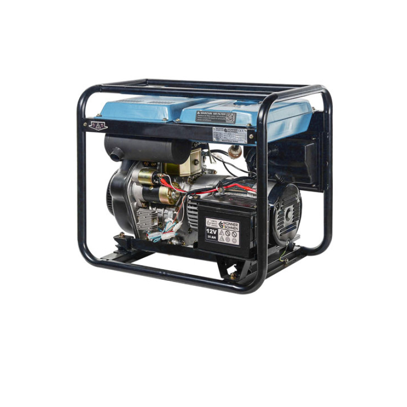 Dyzelinis generatorius 6500W, KS 8100HDE-1/3 ATSR (EURO V), KÖNNER & SÖHNEN 