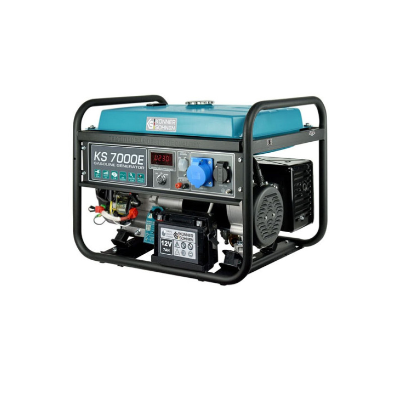Generatorius benzininis 5500W, KS 7000E, KÖNNER & SÖHNEN