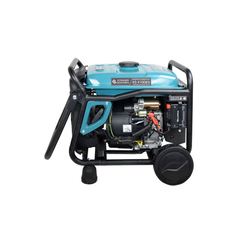 Inverterinis benzininis /dujinis generatorius 4000W, KS 4100iEG, KÖNNER & SÖHNEN