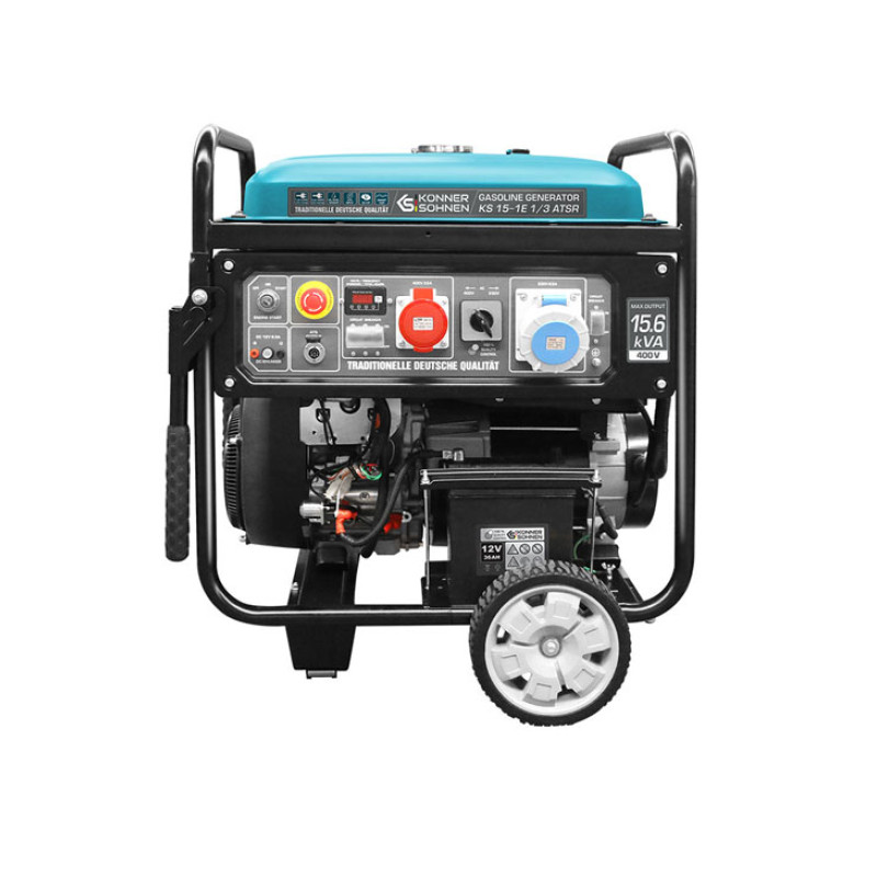 Generatorius benzininis 15600W, KS 15-1E 1/3 ATSR, KÖNNER & SÖHNEN