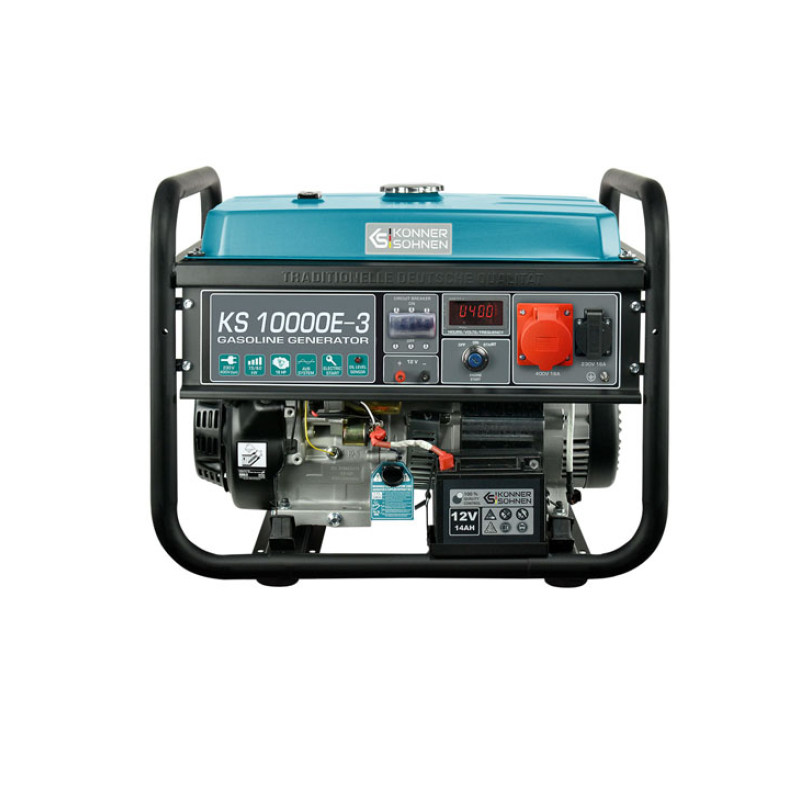 Generatorius benzininis 8000W, KS 10000E-3, KÖNNER & SÖHNEN