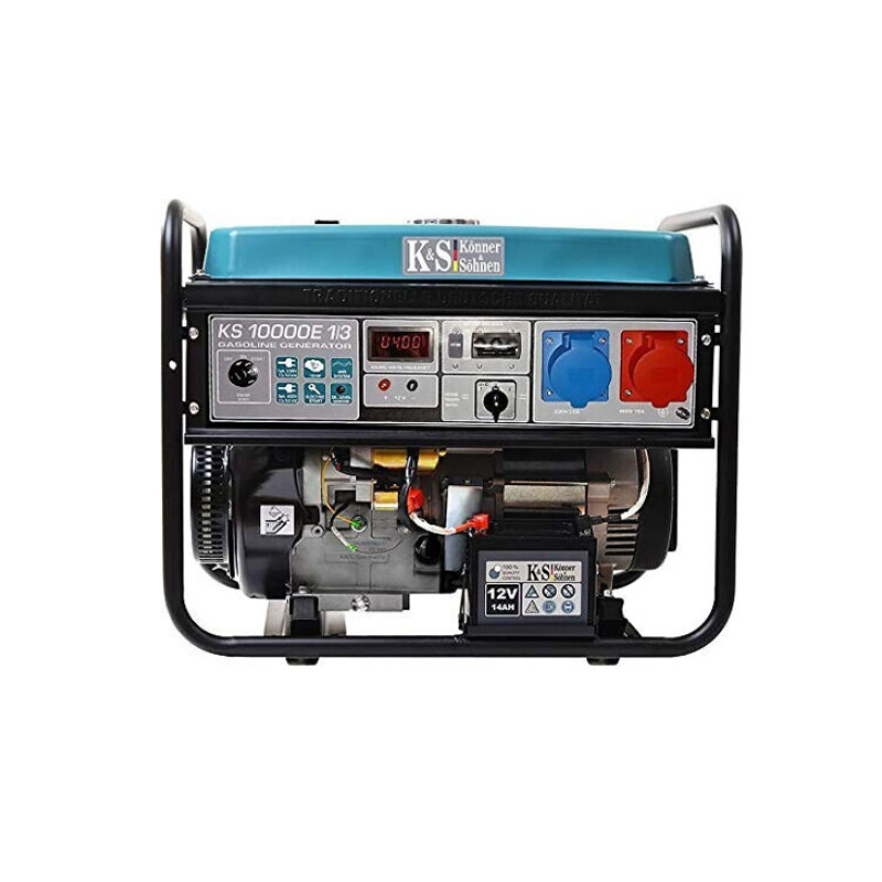 Generatorius benzininis 8000W, KS 10000E-1/3, KÖNNER & SÖHNEN