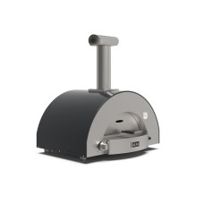 Alfa Forni Classico 2 Pizze Hybrid Schiefer Grau