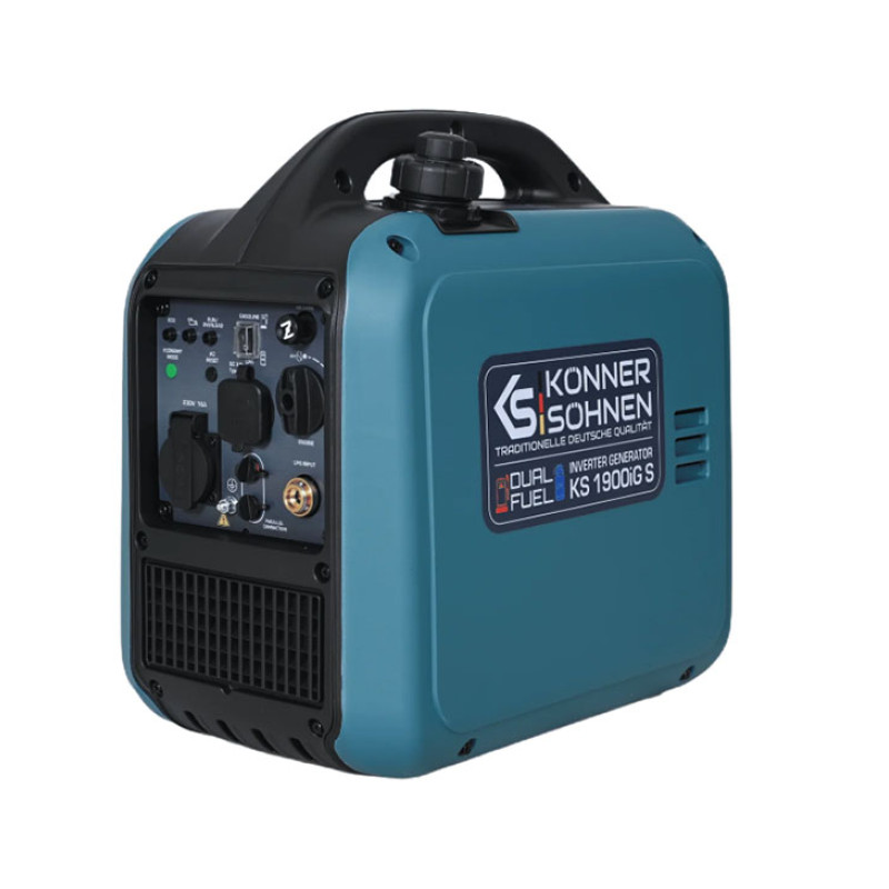 Inverterinis generatorius LPG/benzinas 2000W KS 1900iG S KONNER & SOHNEN