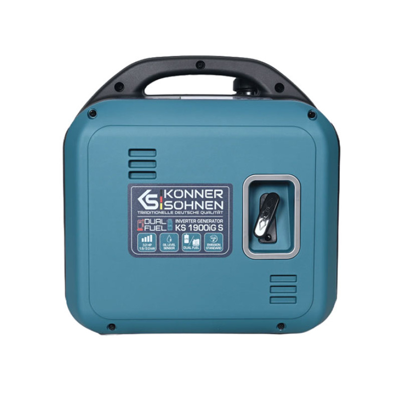 Inverterinis generatorius LPG/benzinas 2000W KS 1900iG S KONNER & SOHNEN