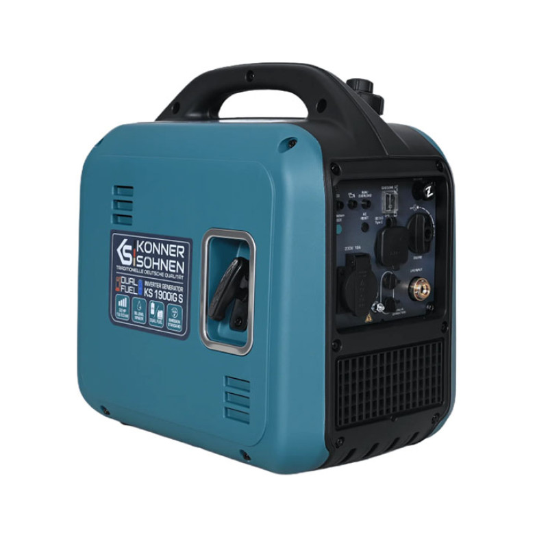 Inverterinis generatorius LPG/benzinas 2000W KS 1900iG S KONNER & SOHNEN