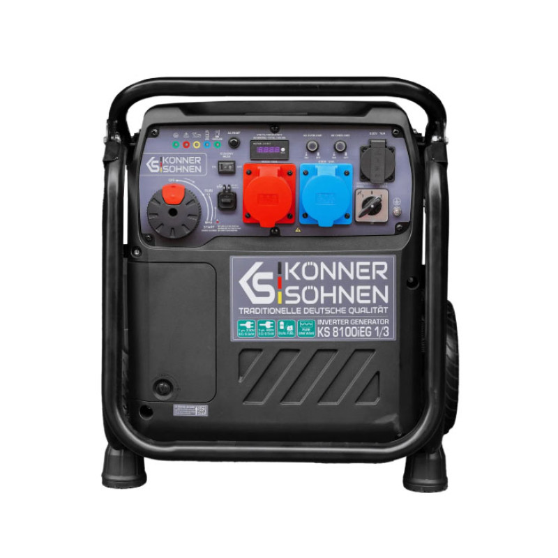 Inverterinis generatorius LPG/benzinas 8500W KS 8100iEG 1/3 KONNER & SOHNEN