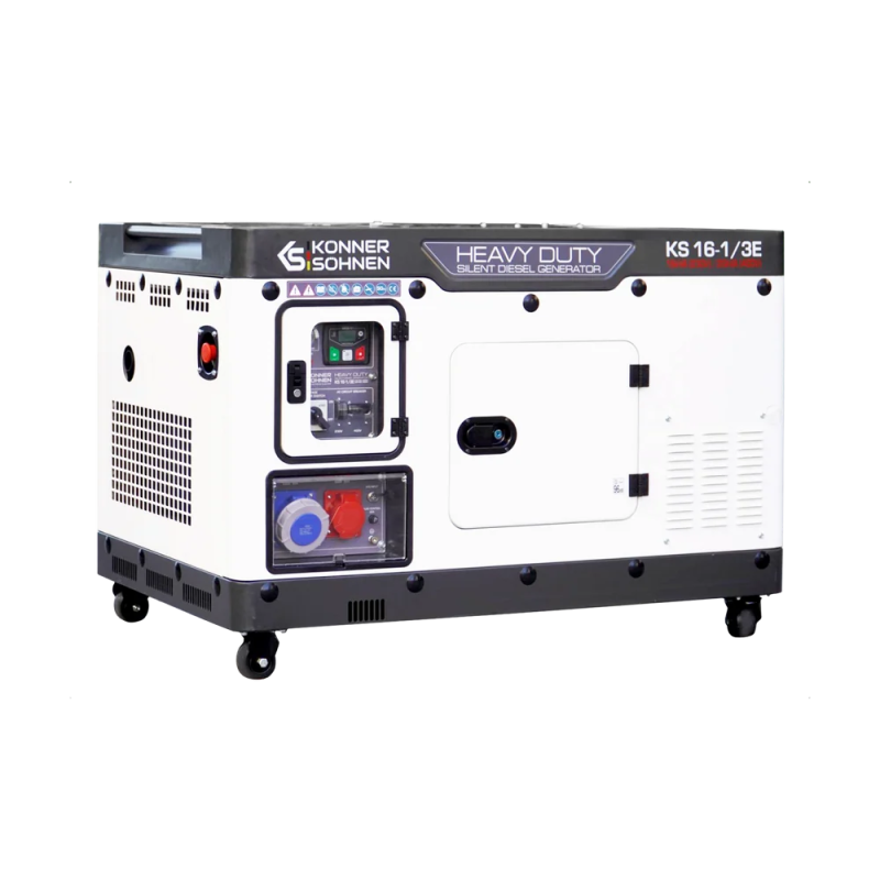 Könner & Söhnen KS 16-1/3E dyzelinis generatorius, 230/400 V, 16/20 kVA
