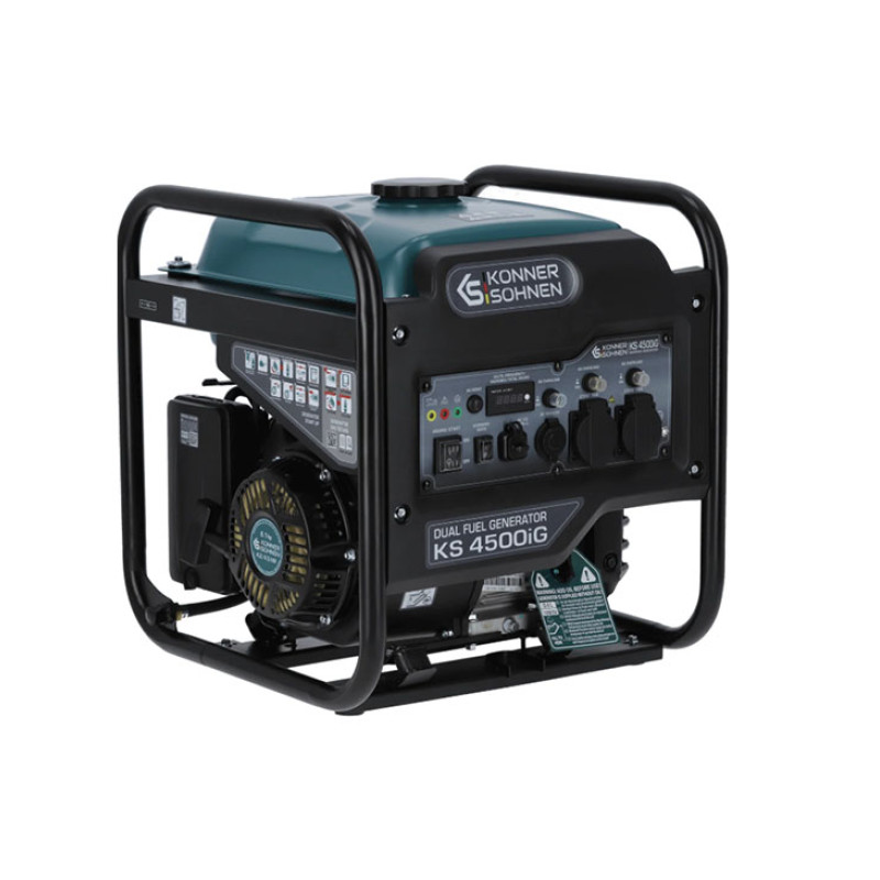 Inverterinis generatorius LPG/benzinas 8500W KS 8100iEG 1/3 KONNER & SOHNEN