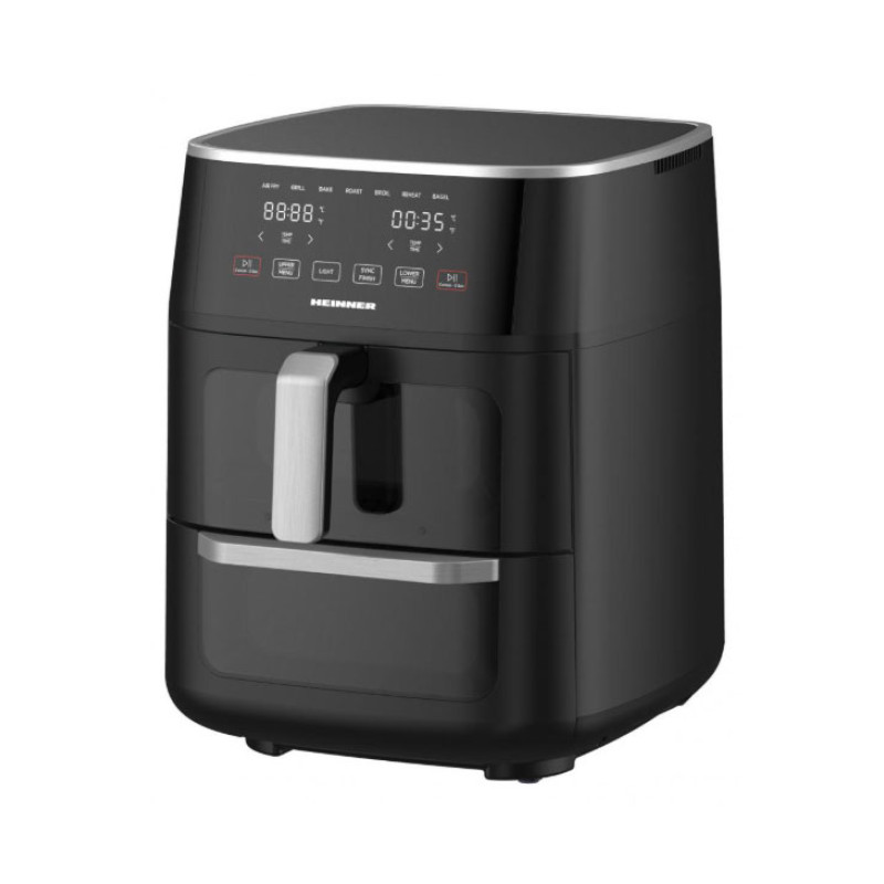 Karšto oro gruzdintuvė /orkaitė 1550-1850W, 11L HAFO-M11BK1700 HEINNER