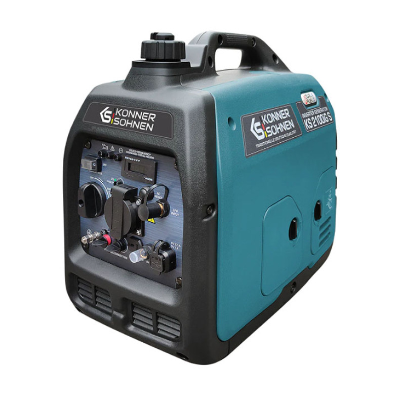 Inverterinis benzinas/dujos generatorius 2000W KS 2100IG S KÖNNER & SÖHNEN
