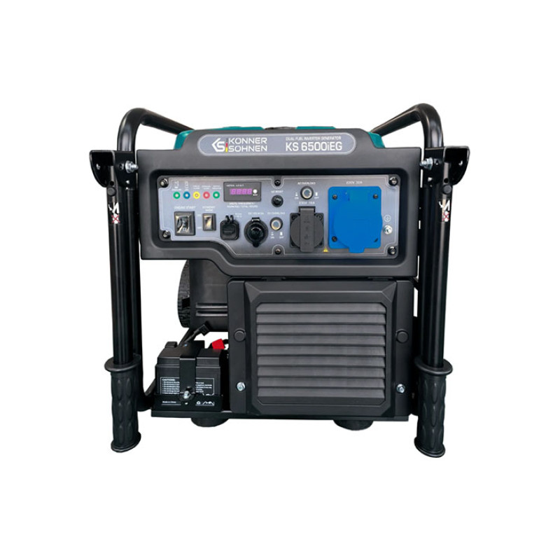 Inverterinis benzinas/dujos generatorius 6500W KS 6500IEG KONNER & SOHNEN