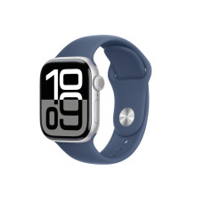 Apple Watch 10 42mm GPS Alu Sport S/M Silver/Denim