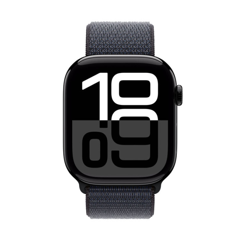Apple Watch 10 46mm GPS Alu Sport Loop Jet Black/Ink