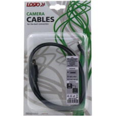 Logo USB cable Logo USB-A - miniUSB 1.8 m Black (31180)