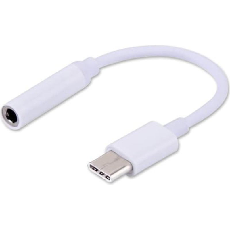 Savio USB adapter Savio USB-C - Jack 3.5mm White (SAVIO AK-35)