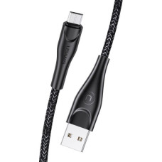 Usams USB cable Usams USB-A - microUSB 1 m Black (63791-uniw)