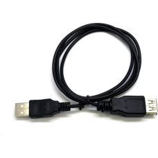 C-Tech Kabel USB C-Tech USB-A - USB-A 3 m Czarny (CB-USB2AA-3-B)