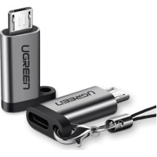 Ugreen USB adapter Ugreen USB-C - microUSB Grey (ugreen_20200327152723)