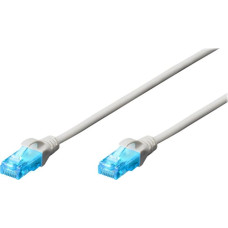 Digitus Patchcord UTP cat. 5e 0.25m PVC white (DK-1512-0025/WH)