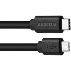 Avacom Kabel USB Avacom USB-C - microUSB 1 m Czarny (DCUS-TPMI-P10K)