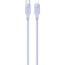 Usams USB cable Usams USB-C - Lightning 1.2 m Purple (miss)