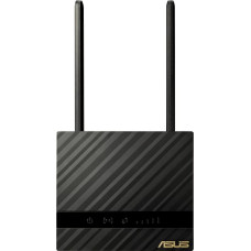 Asus 4G-N16 belaidis maršrutizatorius Gigabitinis eternetas Viena juosta (2,4 GHz) Juoda