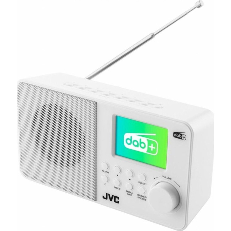 JVC Radioodtwarzacz JVC JVC radio DAB RA-E611W-DAB white