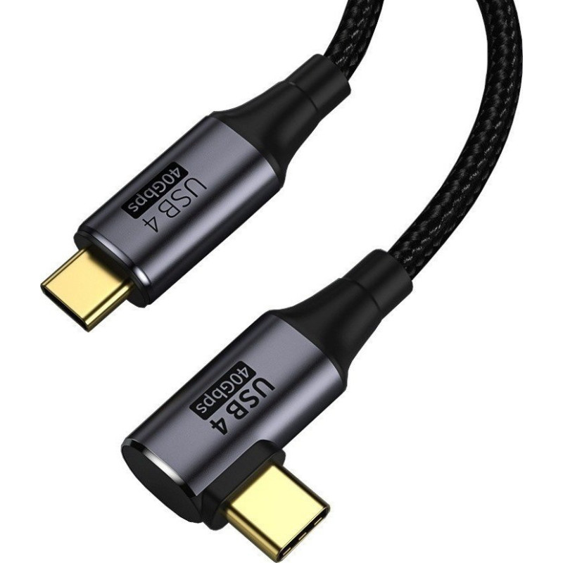 Premiumcord Kabel USB PremiumCord USB-C - USB-C 1.2 m Czarny (ku4cu12)
