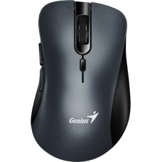 Genius Mysz Genius Mysz bezprzewodowa Genius Ergo 8100S Iron Gray Cichy klik