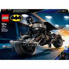 Lego 76273 DC Super Heroes Batman Building Figure with Batpod, Construction Toy