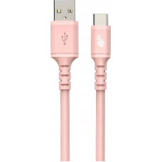 TB Kabel USB TB USB-A - USB-C 1 m Różowy (AKTBXKUCMISI10P)