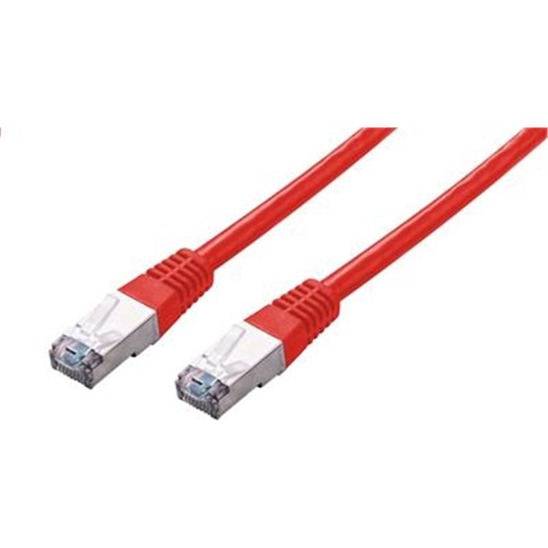 C-Tech C-TECH kabel patchcord Cat5e, FTP, červený, 2m