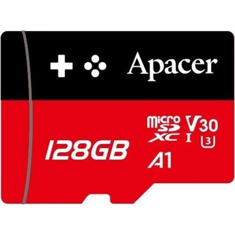 Apacer Karta Apacer Karta pamięci microSDXC Apacer Gaming 128GB (100/80 MB/s) Class 10 UHS-I U3 V30 A1