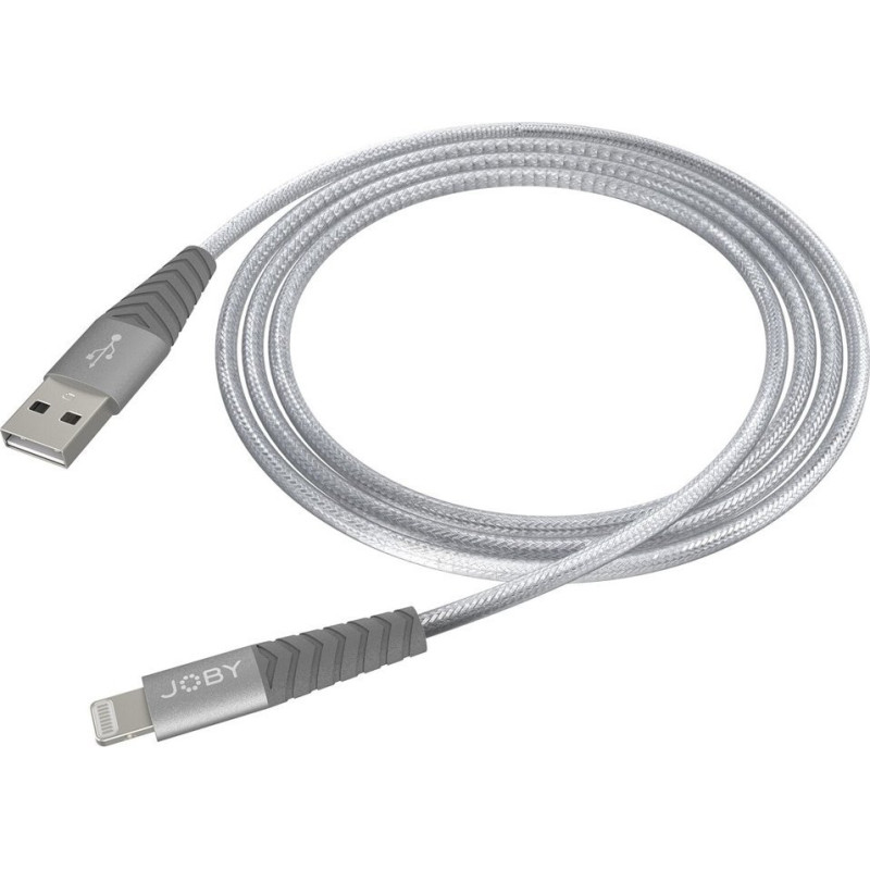 Joby Kabel USB Joby Lightning - USB-A 1.2 m Szary (JB01815-BWW)
