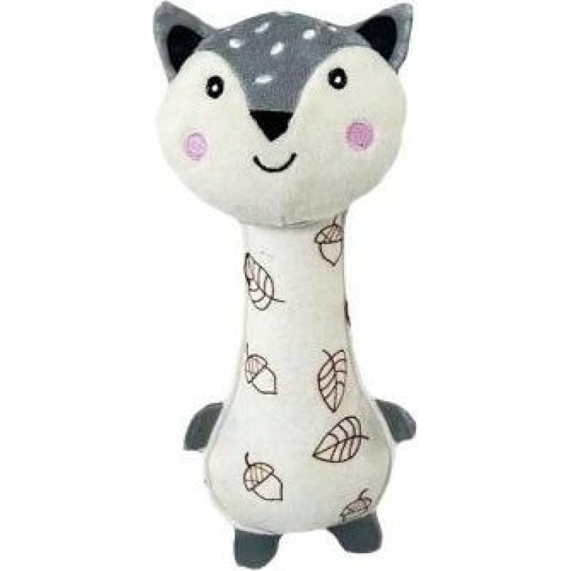 Tulilo TULILO - ZABAWKA Z DŻWIĘKIEM LISEK        KREMOWY 17CM