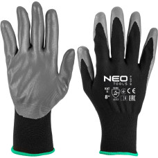 Neo Tools Neo Rękawice robocze, poliester pokryty ntrylemx, 4131X, rozmiar 8