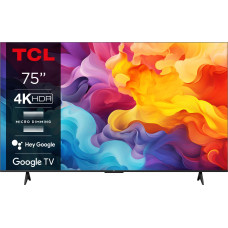 TCL P655 75P655 televizorius 190,5 cm (75") 4K Ultra HD Smart TV „Wi-Fi“ Juoda