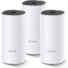 Tp-Link Deco M4(3-pack) Dviguba juosta (2,4 GHz / 5 GHz) Wi-Fi 5 (802.11ac) Balta 2 Vidinis