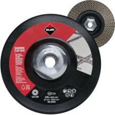 Rubi DIAMENTOWY DYSK ELASTYCZNY 125mm ŚREDNI M14 FLAP DISC 100/120