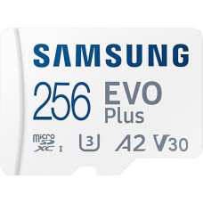Samsung EVO Plus 256 GB MicroSDXC UHS-I Klasės 10