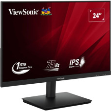 Viewsonic VA VA240-H-2 kompiuterio monitorius 60,5 cm (23.8") 1920 x 1080 pikseliai „Full HD“ LED Juoda