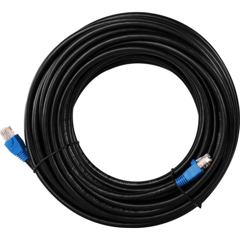 Goobay Outdoor patchcord cable U / UTP cat. 6 CCA black 30m (94393)