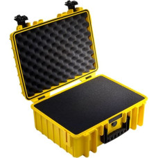 B&W International B&W Outdoor Case Type 5000 yellow with foam insert